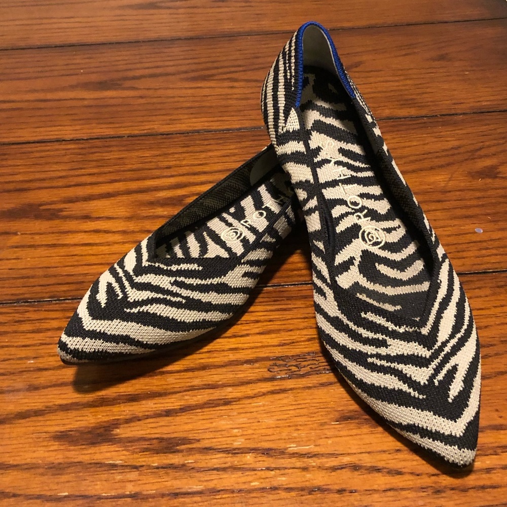 Rothy’s Zebra Stripe - Size 8.5